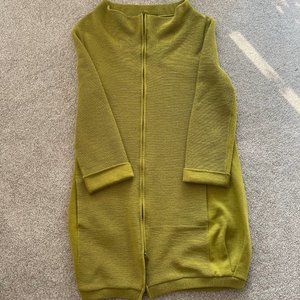 Long Green Sweater